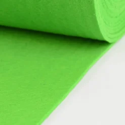 Kreativstoff Filz Meterware 3mm Stärke einfarbig grasgrün 90cm Breite