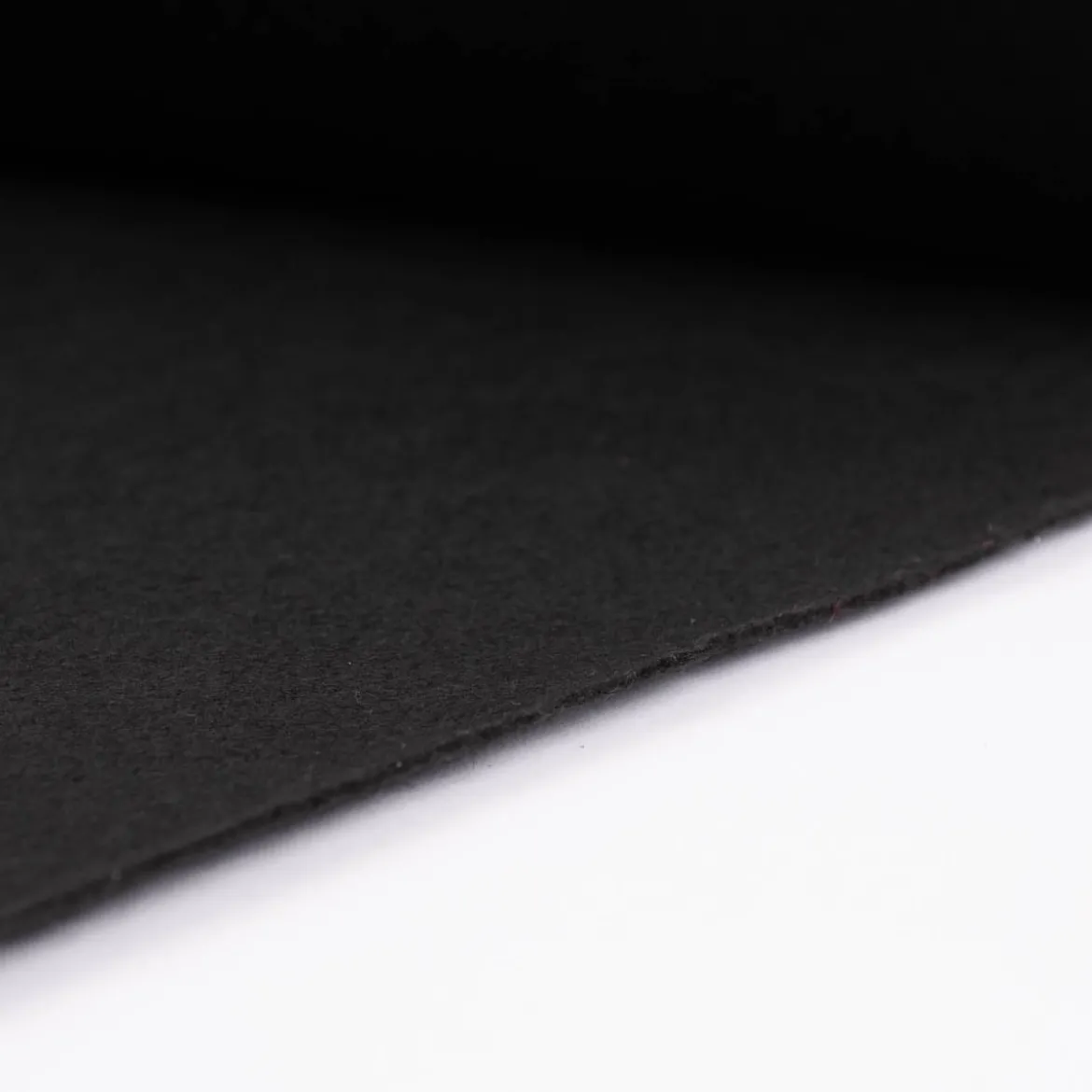 Kreativstoff Filz 1,5mm Stärke einfarbig schwarz 90cm Breite