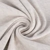 Kreativstoff Strickschlauch Bündchenstoff fein beige meliert 37cm Breite