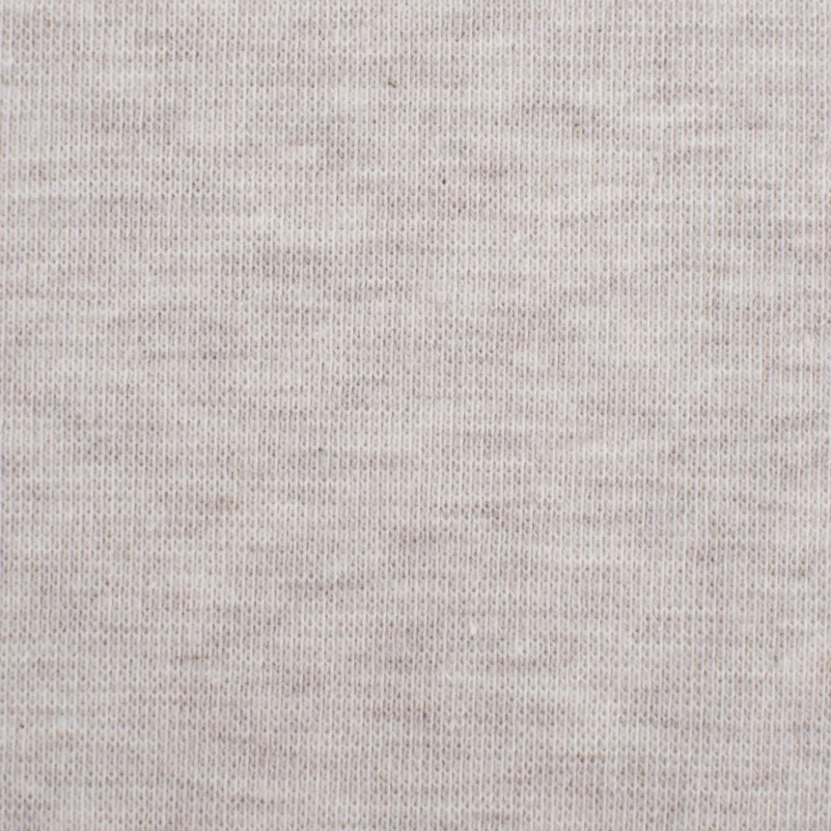 Kreativstoff Strickschlauch Bündchenstoff fein beige meliert 37cm Breite
