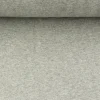 Kreativstoff Strickschlauch Bündchenstoff fein hellgrau meliert 37cm Breite