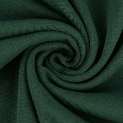 Kreativstoff Strickschlauch Bündchenstoff fein tannengrün 35cm Breite