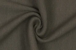 Kreativstoff Strickschlauch Bündchenstoff grob dunkelgrau 27cm Breite