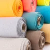 Kreativstoff Strickschlauch Bündchenstoff Organic Bio Baumwolle grob türkis 43cm Breite