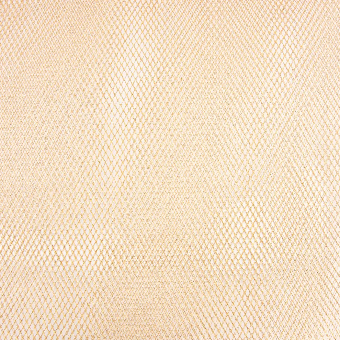 Kreativstoff Tüll Gitterstoff Lurex fest Glitzer goldfarbig 1,4m Breite