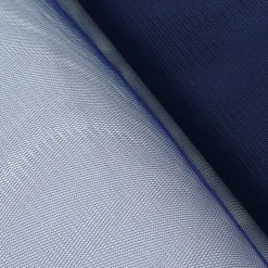 Kreativstoff Tüll Polyester dunkelblau 1,4m Breite