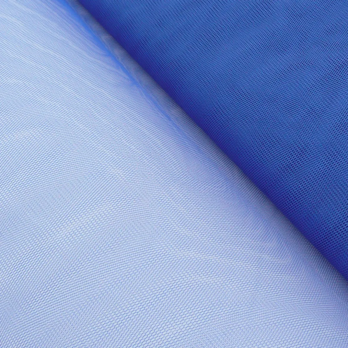 Kreativstoff Tüll Polyester königsblau 1,4m Breite
