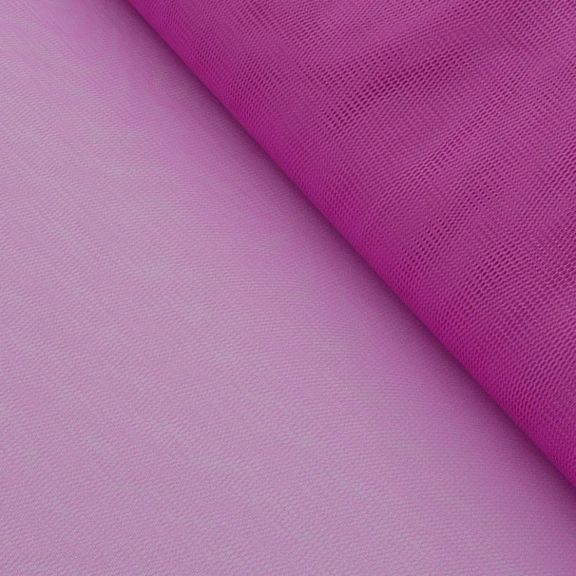 Kreativstoff Tüll Polyester lila beere 1,4m Breite