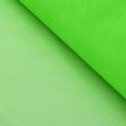 Kreativstoff Tüll Polyester neon grün 1,4m Breite