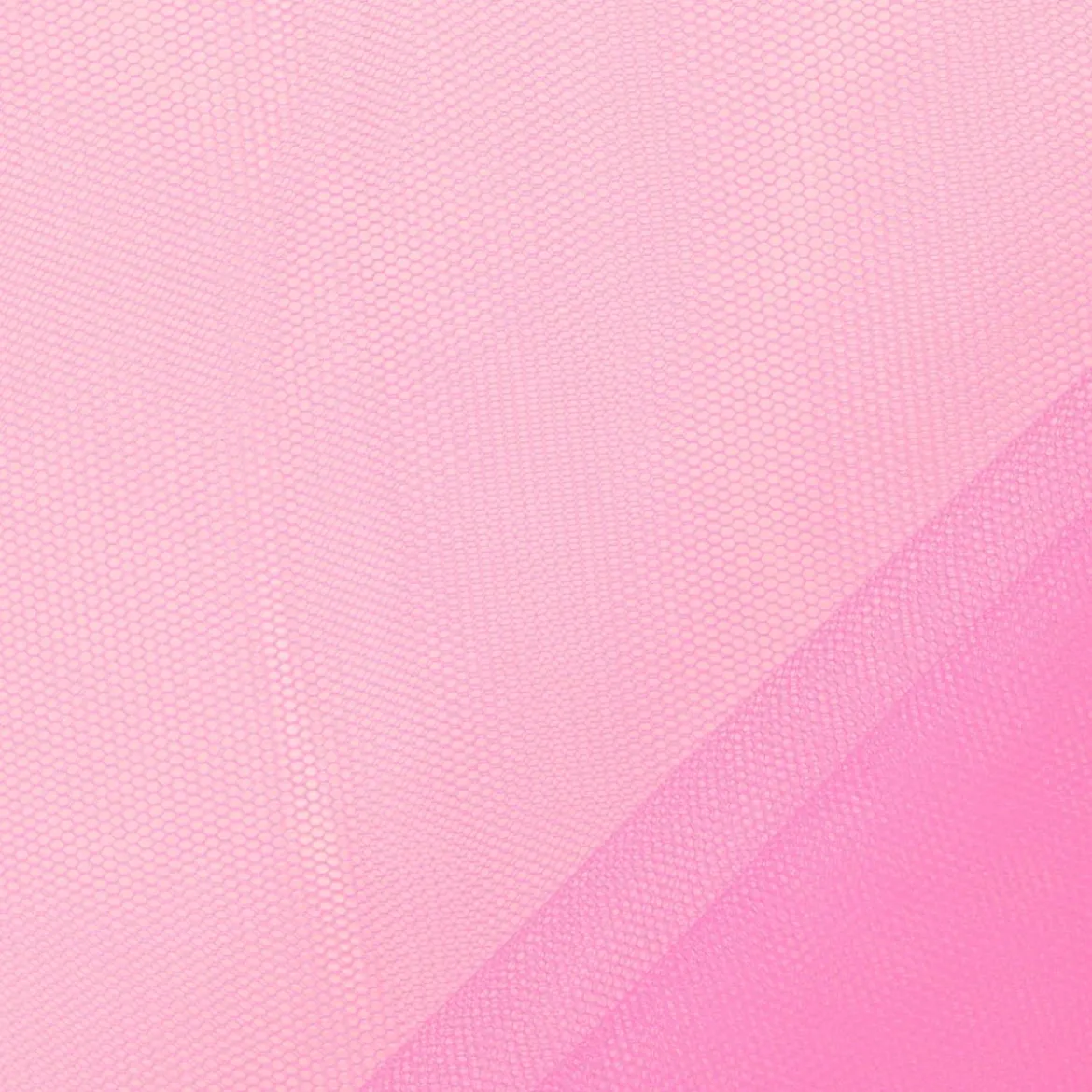 Kreativstoff Tüll Polyester neon pink 1,4m Breite