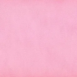 Kreativstoff Tüll Polyester rosa 1,4m Breite