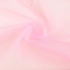 Kreativstoff Tüll Polyester rosa 1,4m Breite