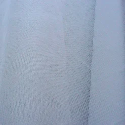 Kreativstoff Tüll Polyester weiß 1,4m Breite