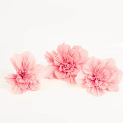 Krepppapier Blüten Neonpink 3er Set von Rico Design (La Vie en Rose)