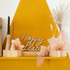 Krepppapier Blüten Soft Pfirsich 3er Set von Rico Design (La Vie en Rose)