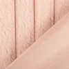 Kunstfell Breitcord einfarbig rosa 1,55m Stoffbreite