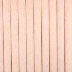 Kunstfell Breitcord einfarbig rosa 1,55m Stoffbreite