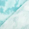 Kunstfelll Soft-Plüsch Meterware Batik blau 1,50m Breite