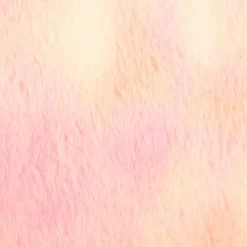 Kunstfell Soft-Plüsch Meterware Batik peach rosa gelb 1,50m Breite