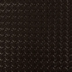 Kunstleder Lederimitat Struktur Geometrisch Relief braun lakritz 1,4m Breite