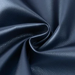 Kunstleder Polsterkunstleder Kreativleder Metallic Glanz dunkelblau 1,4m Breite
