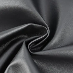 Kunstleder Polsterkunstleder Kreativleder Metallic Glanz carbon grau 1,4m Breite