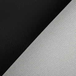 Kunstleder Polsterstoff schwarz Meterware robust & pflegeleicht 1,40m