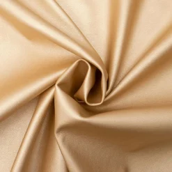Kunstleder Stretch goldfarbig dehnbares Lederimitat waschbar helles Gold 140 cm breit