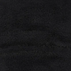 Kuscheldecke Enzo aus Mikrofaser schwarz 130x180cm
