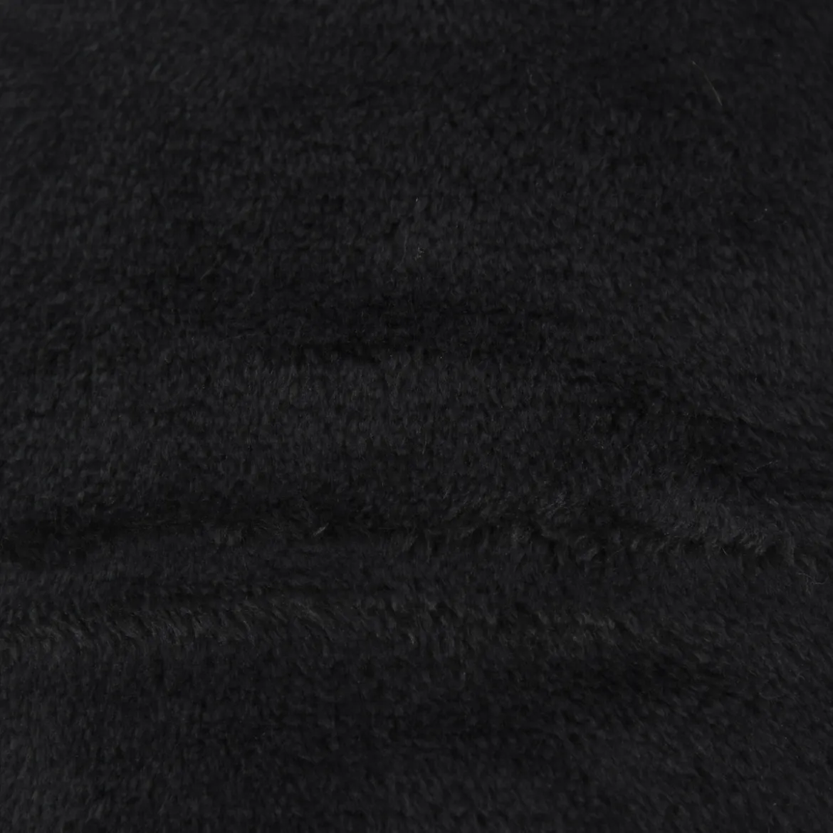 Kuscheldecke Enzo aus Mikrofaser schwarz 130x180cm