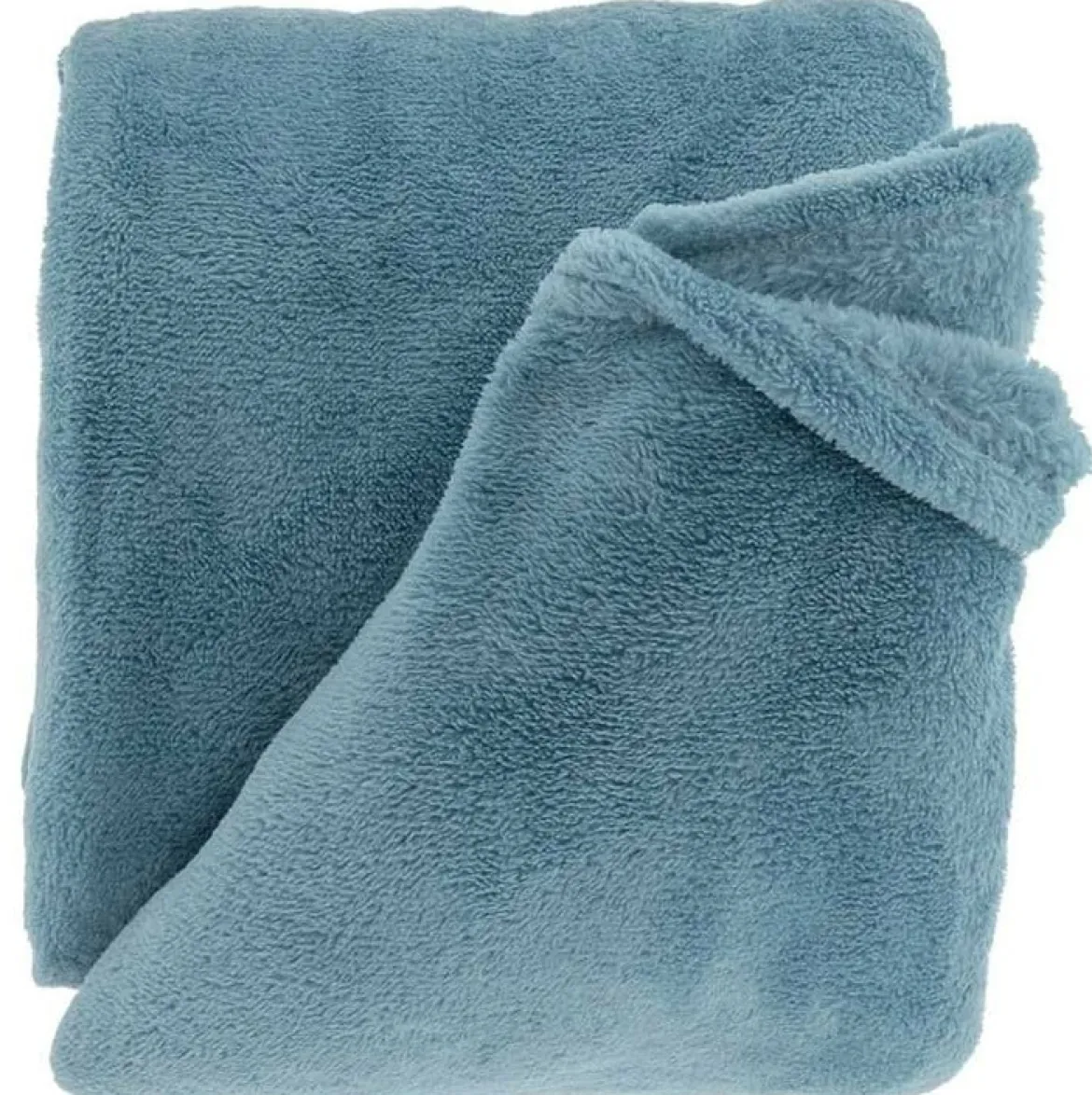 Kuscheldecke Justin aus flauschiger Mikrofaser jeansblau XL 150x200cm