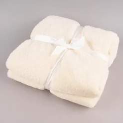 Kuscheldecke Justin aus Mikrofaser creme XL 150x200cm
