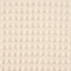 Kuscheldecke mit Waffelstruktur und Fransen creme 150x200cm