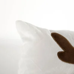 Kuschelkissen Rehkitz weiß beige 40x40cm