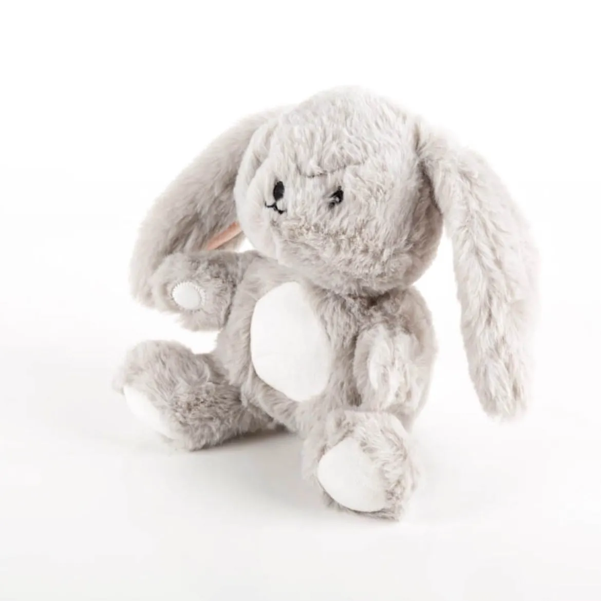 Kuscheltier Hase grau 18x11x9cm von La Vida