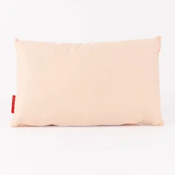 La Vida Kuschelkissen Lieblingskissen Blüten orange weiß 25x40cm