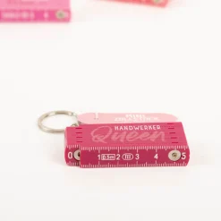 La Vida Mini-Zollstock Handwerker Queen beere Schlüsselanhänger