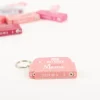 La Vida Mini-Zollstock Supermama rosa Schlüsselanhänger