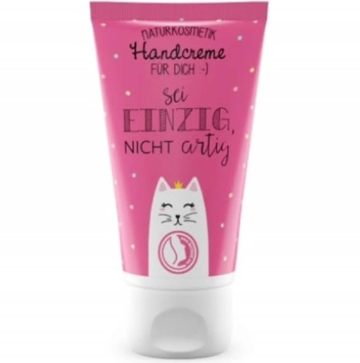 La Vida Naturkosmetik Handcreme Katze Sei einzig, nicht artig pink 30ml