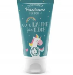 La Vida Naturkosmetik Handcreme Einhorn Gute Laune petrolgrün 30ml