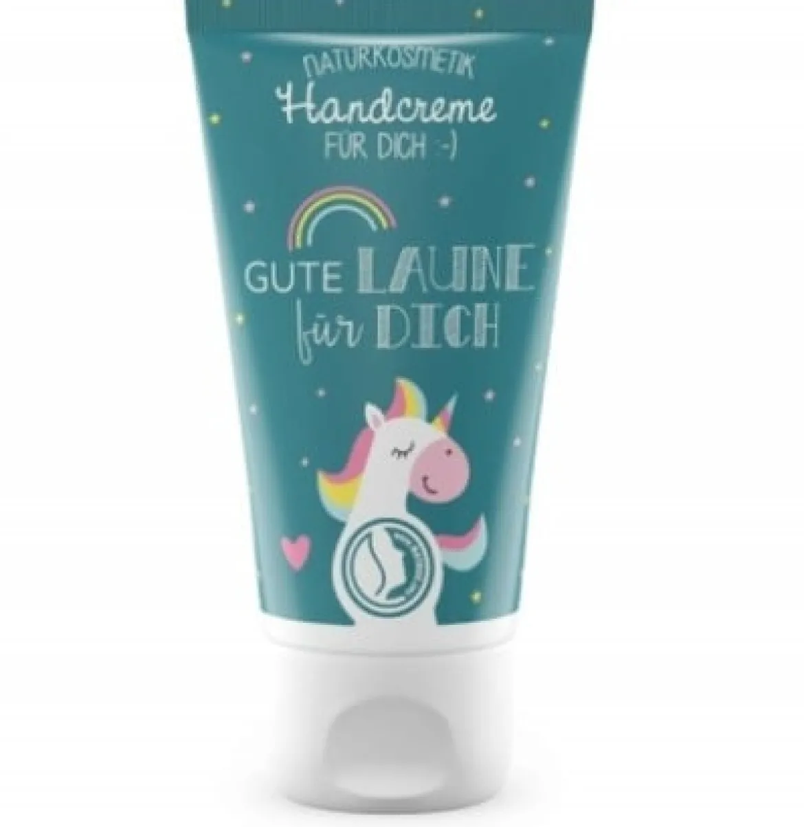 La Vida Naturkosmetik Handcreme Einhorn Gute Laune petrolgrün 30ml