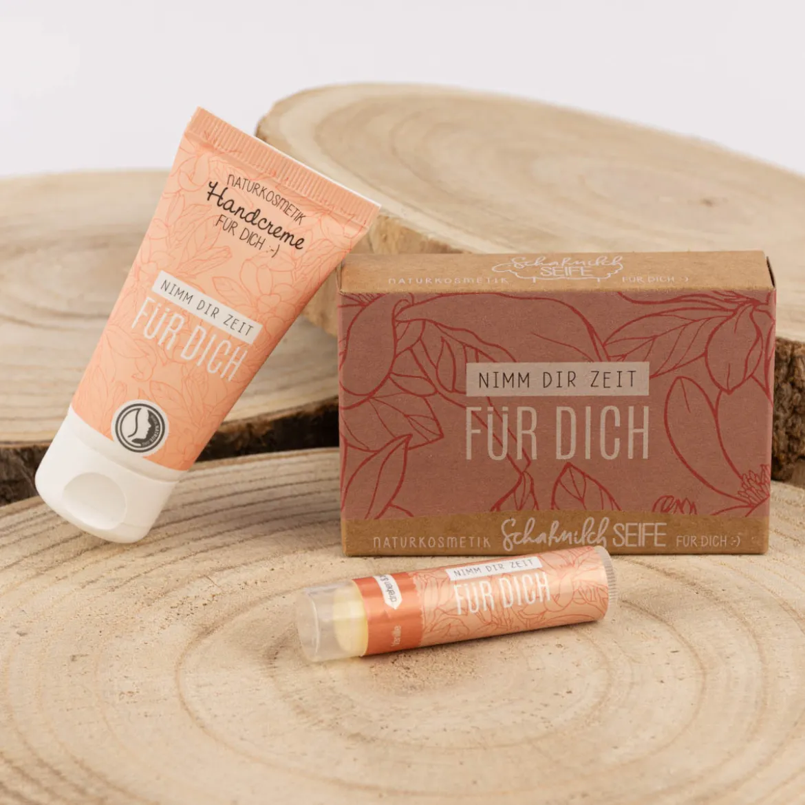 La Vida Naturkosmetik Handcreme Nimm dir Zeit für dich Blüten rosa 30ml