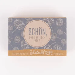 La Vida Naturkosmetik Schafmilchseife Schön, dass es dich gibt Pusteblumen blau 100g