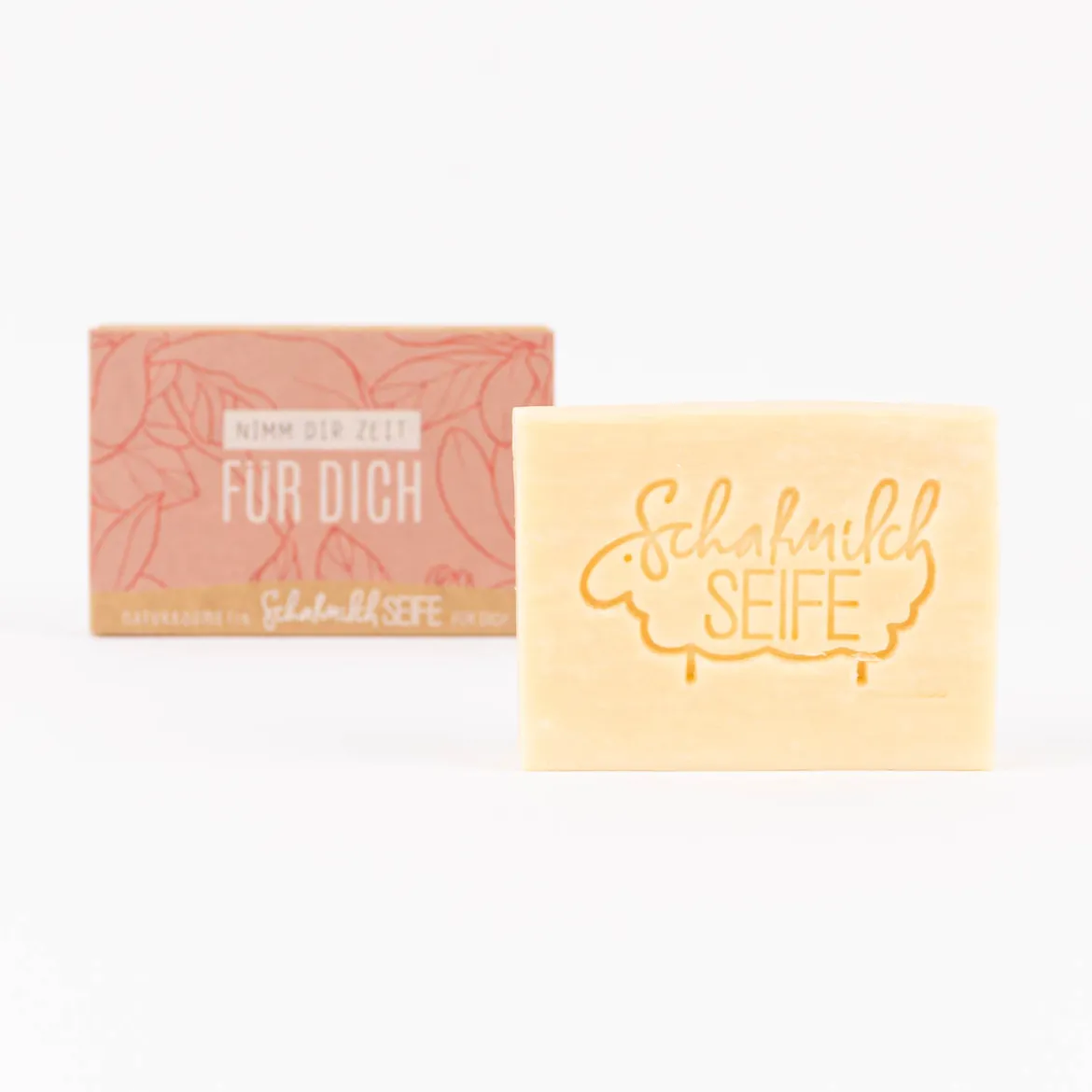 La Vida Naturkosmetik Schafmilchseife Nimm dir Zeit für dich Blüten rosa 100g