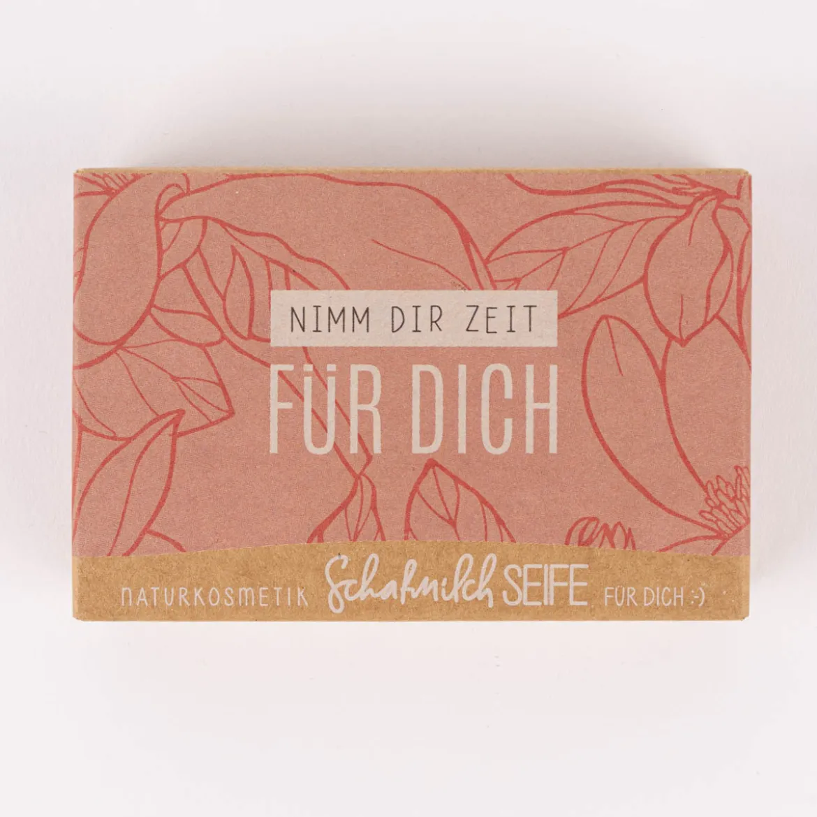 La Vida Naturkosmetik Schafmilchseife Nimm dir Zeit für dich Blüten rosa 100g