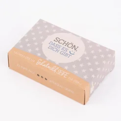 La Vida Naturkosmetik Schafmilchseife Schön, dass es dich gibt grau 100g