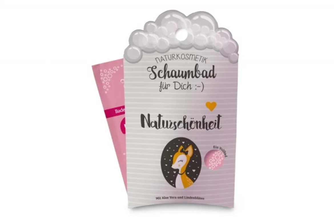 La Vida Schaumbad Naturschönheit Rehkitz Streifen grau 40ml