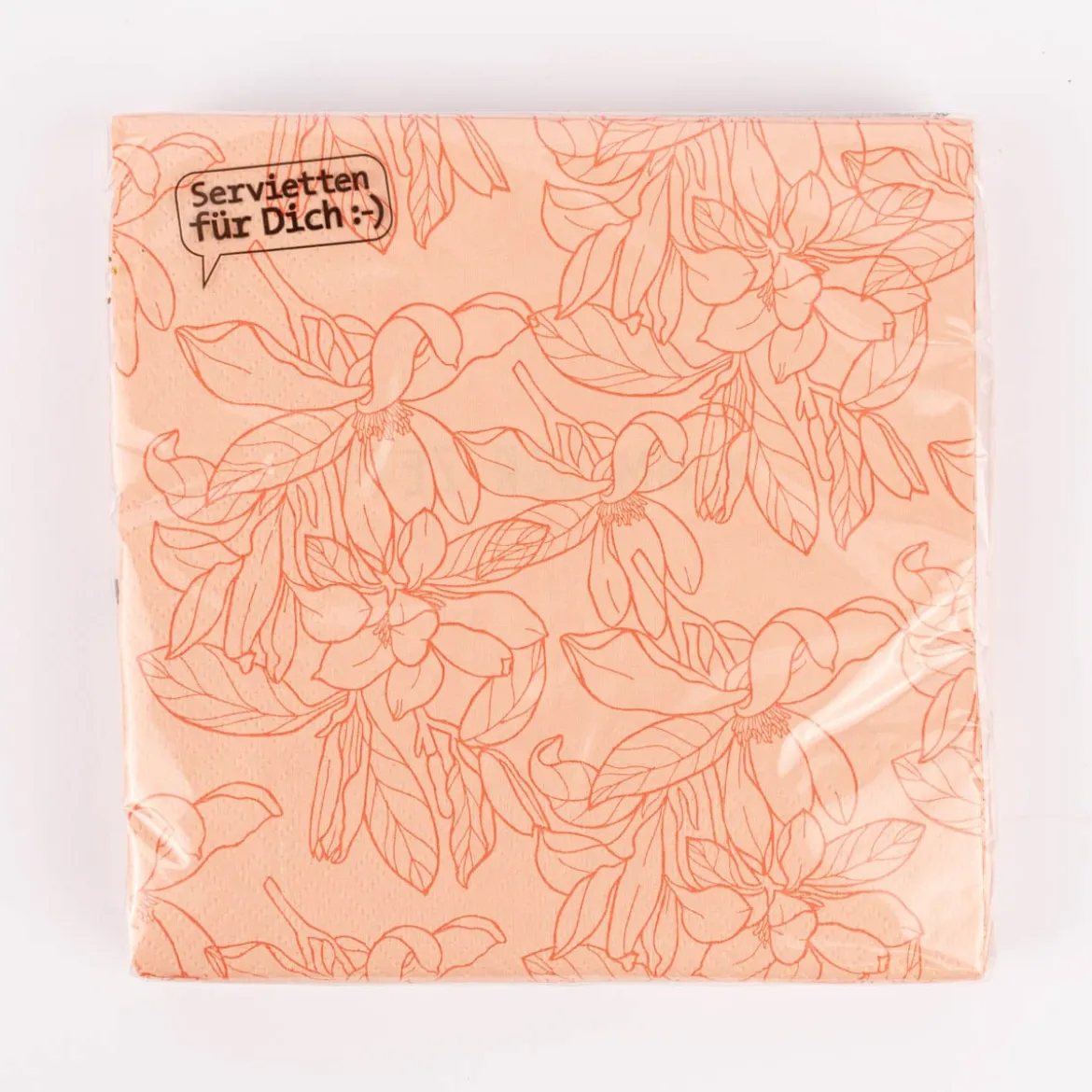 La Vida Serviette Blüten rosa 33x33cm 3lagig 20 Stück