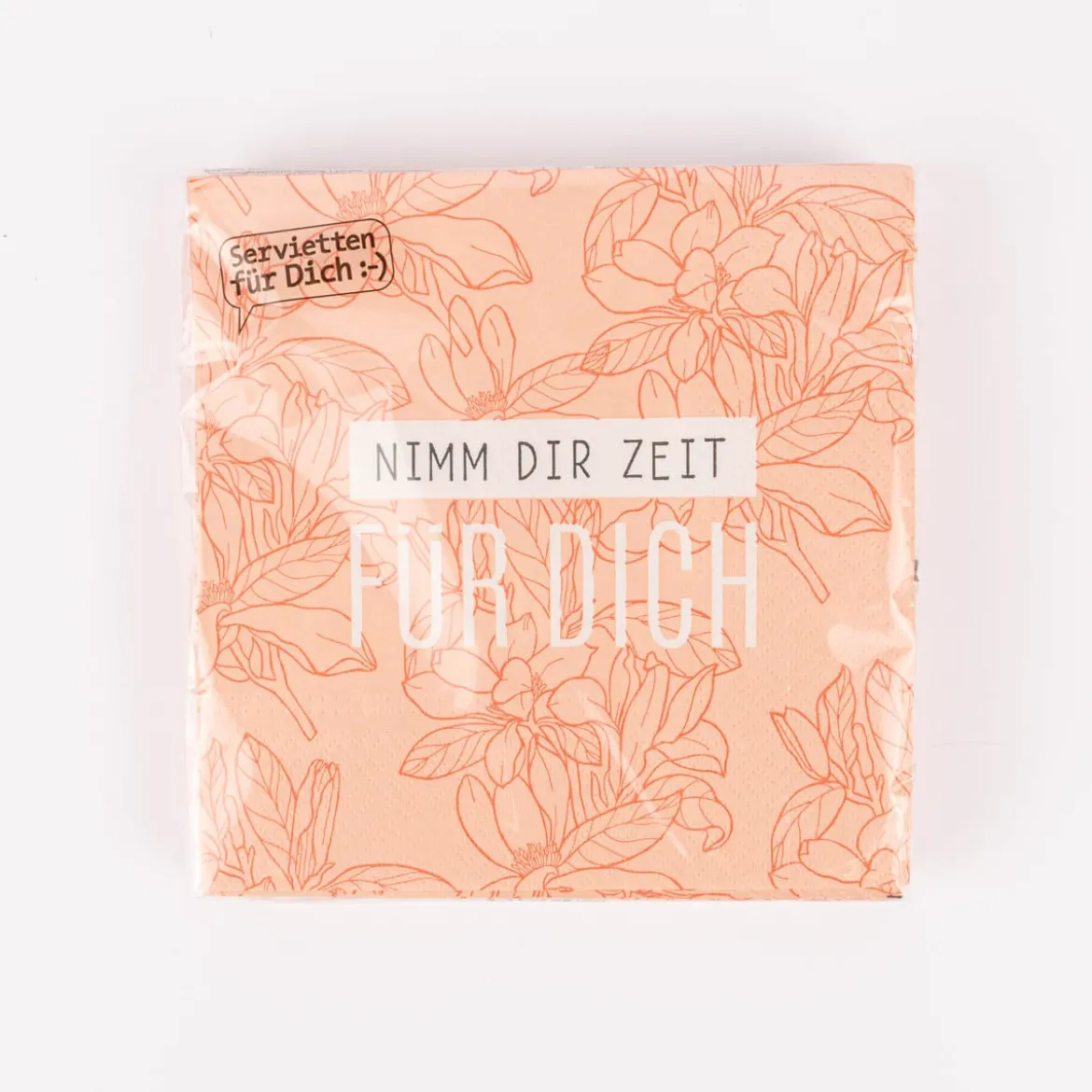La Vida Serviette Blüten rosa 33x33cm 3lagig 20 Stück