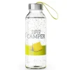 La Vida Trinkflasche mit Schraubverschluss Super Camper Zelt grün gelb 400ml